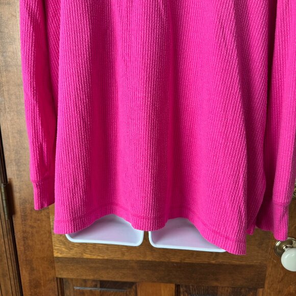 Old Navy Flamingo Feather (Pink) Henley w/Snaps Tunic Medium - Picture 10 of 11
